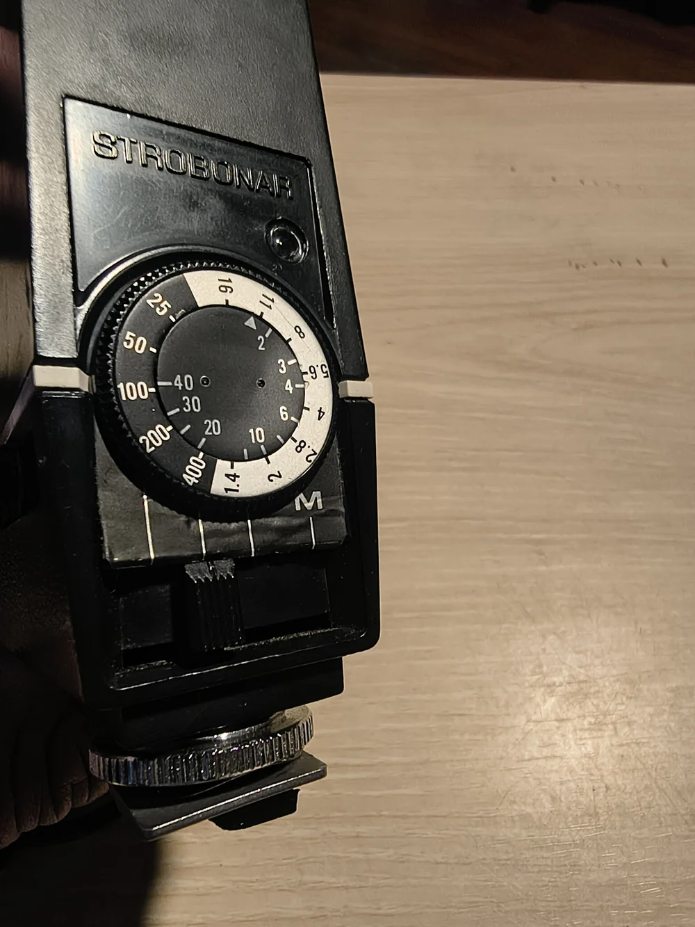 vintage Honeywell Auto Strobonar 360 electronic camera flash unit from the early